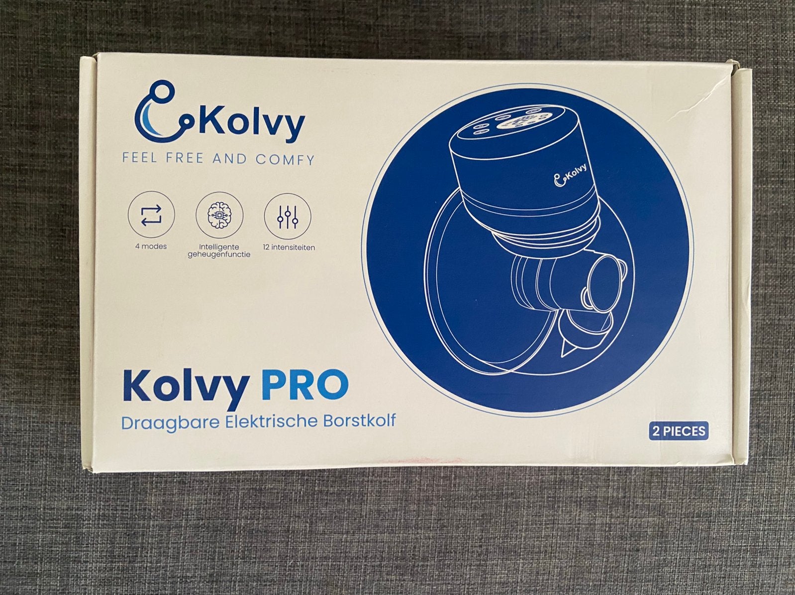Kolvy handsfree kolf apparaat, Kinderen en Baby's, Babyvoeding en Toebehoren, Ophalen of Verzenden, Zo goed als nieuw, Draagbaar