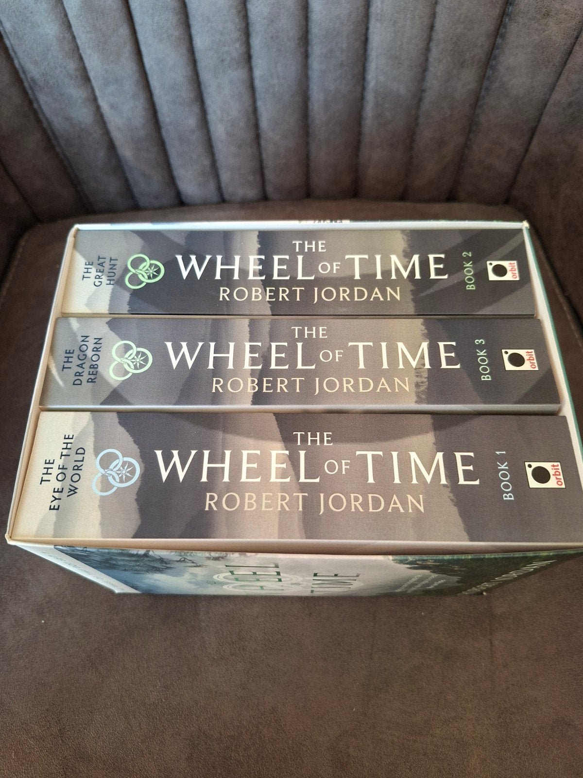 The Wheel of Time Box Set 1 - Robert Jordan (Boeken 1-3), Ophalen of Verzenden, Zo goed als nieuw