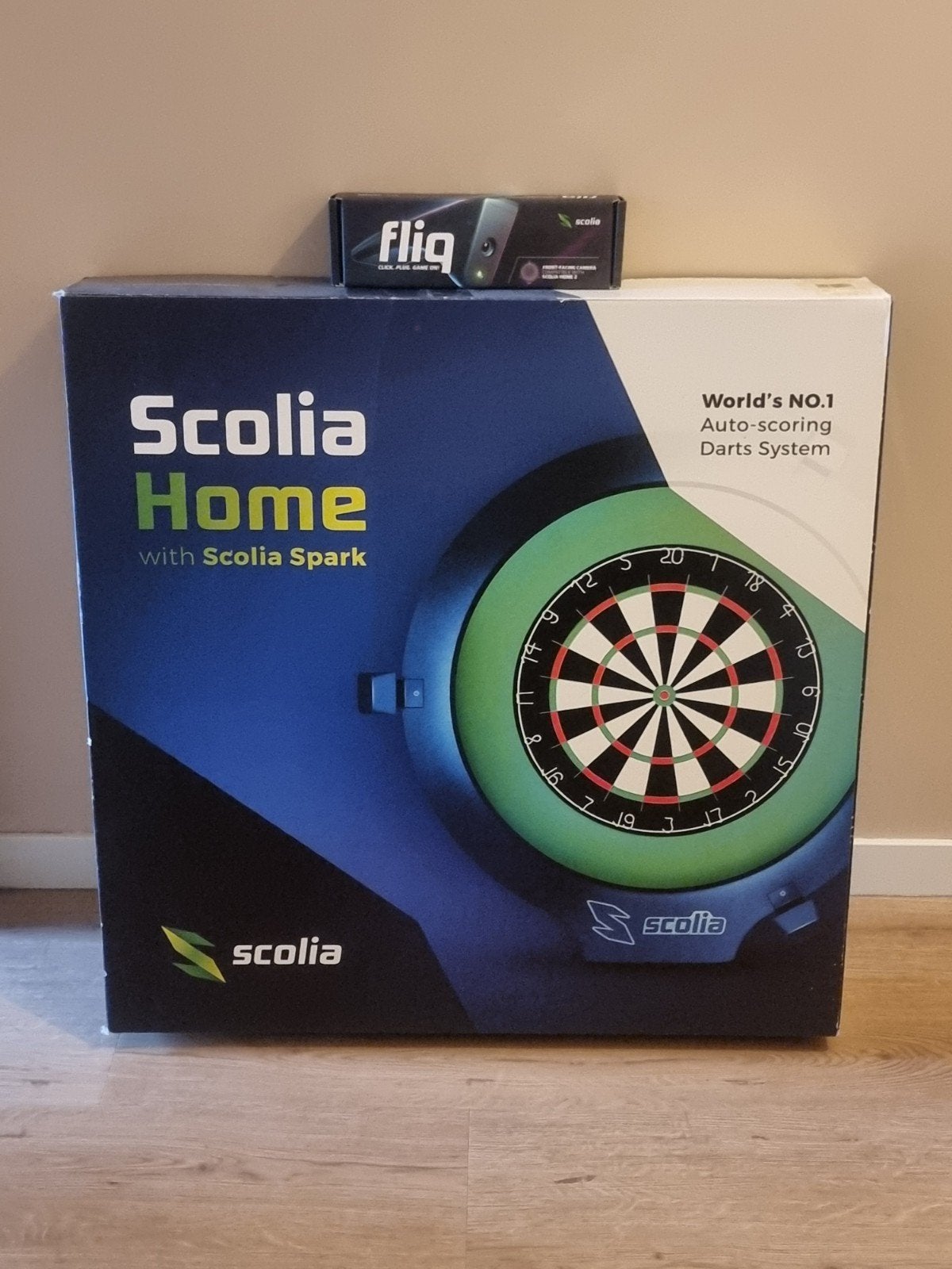 Zo goed als nieuwe Scolia Home Spark met nieuwe Fliq camera, Sport en Fitness, Ophalen, Zo goed als nieuw