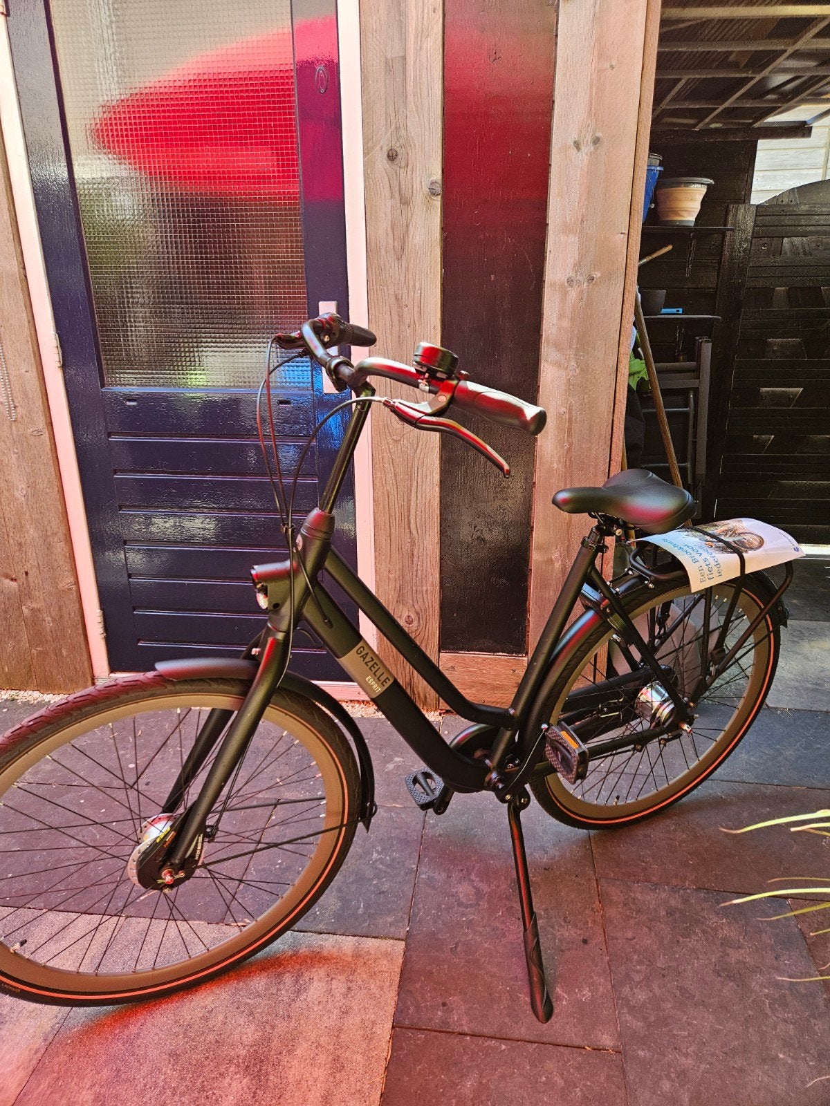 Gazelle Esprit Damesfiets – Mat Zwart – Maat 54, Ophalen, 53 tot 56 cm, Versnellingen, Nieuw