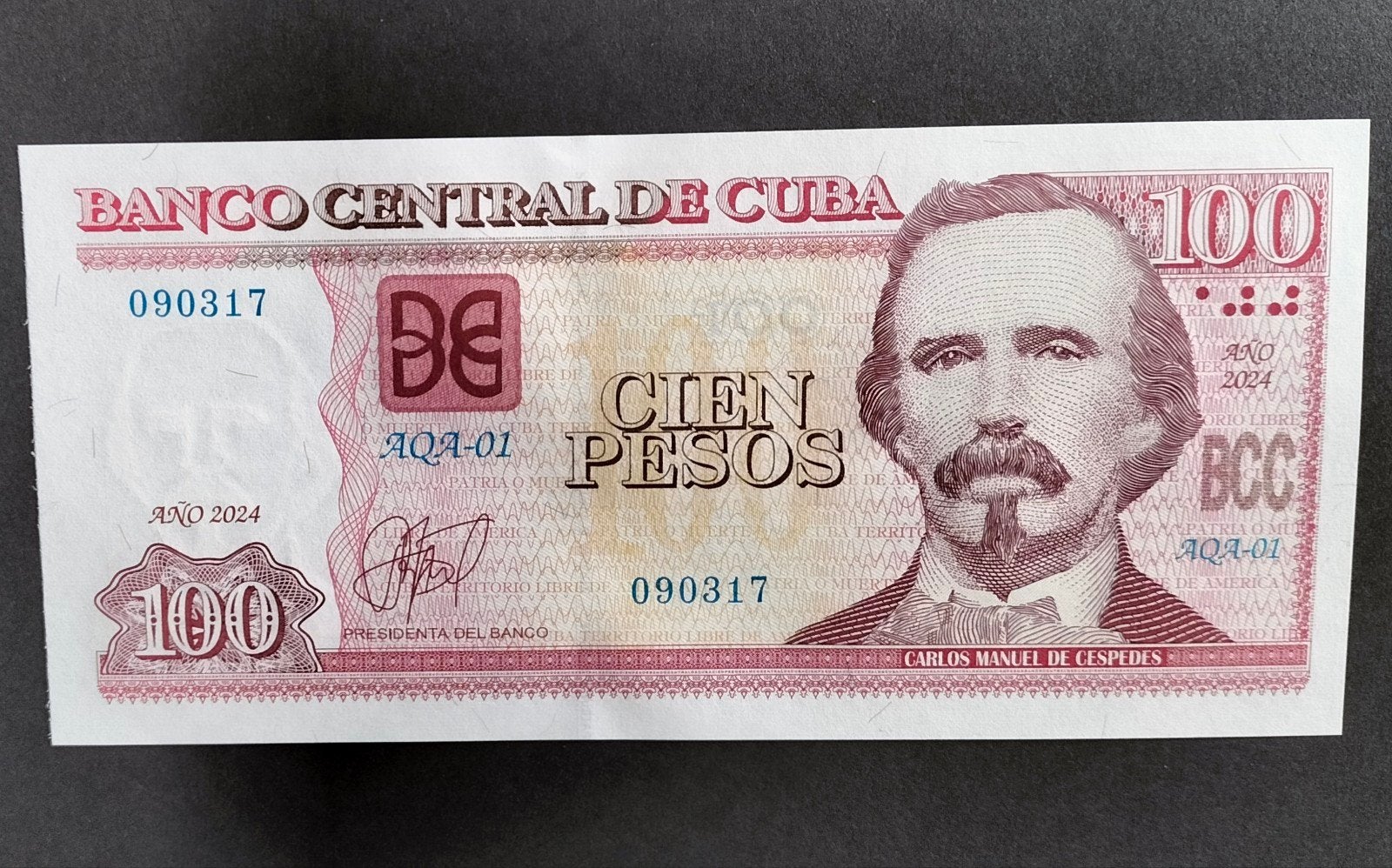 Cuba - 100 Pesos 2024 - Pick#129 UNC., Verzenden, Noord-Amerika, Los biljet