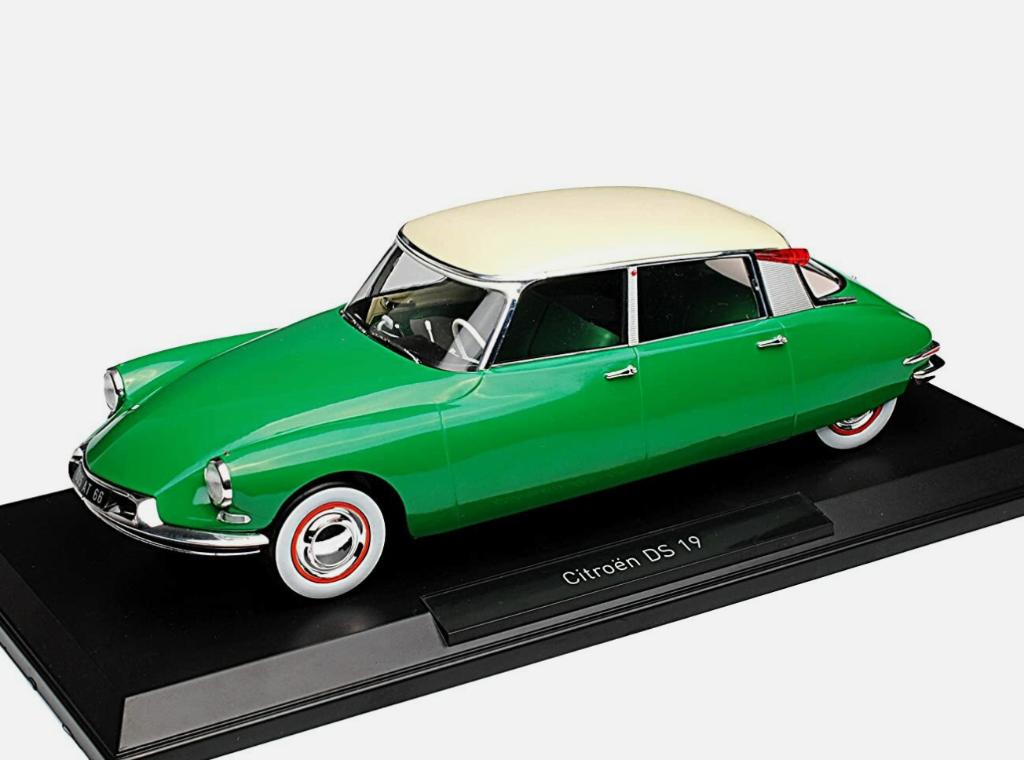CITROEN DS 19 1956 VERT & CHAMPAGNE NOREV 1/18 ref: 181480, Verzenden, Nieuw, Auto, Norev