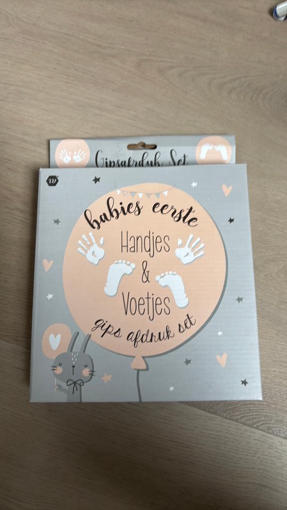 Gips afdruk set baby, Kinderen en Baby's, Ophalen of Verzenden, Nieuw