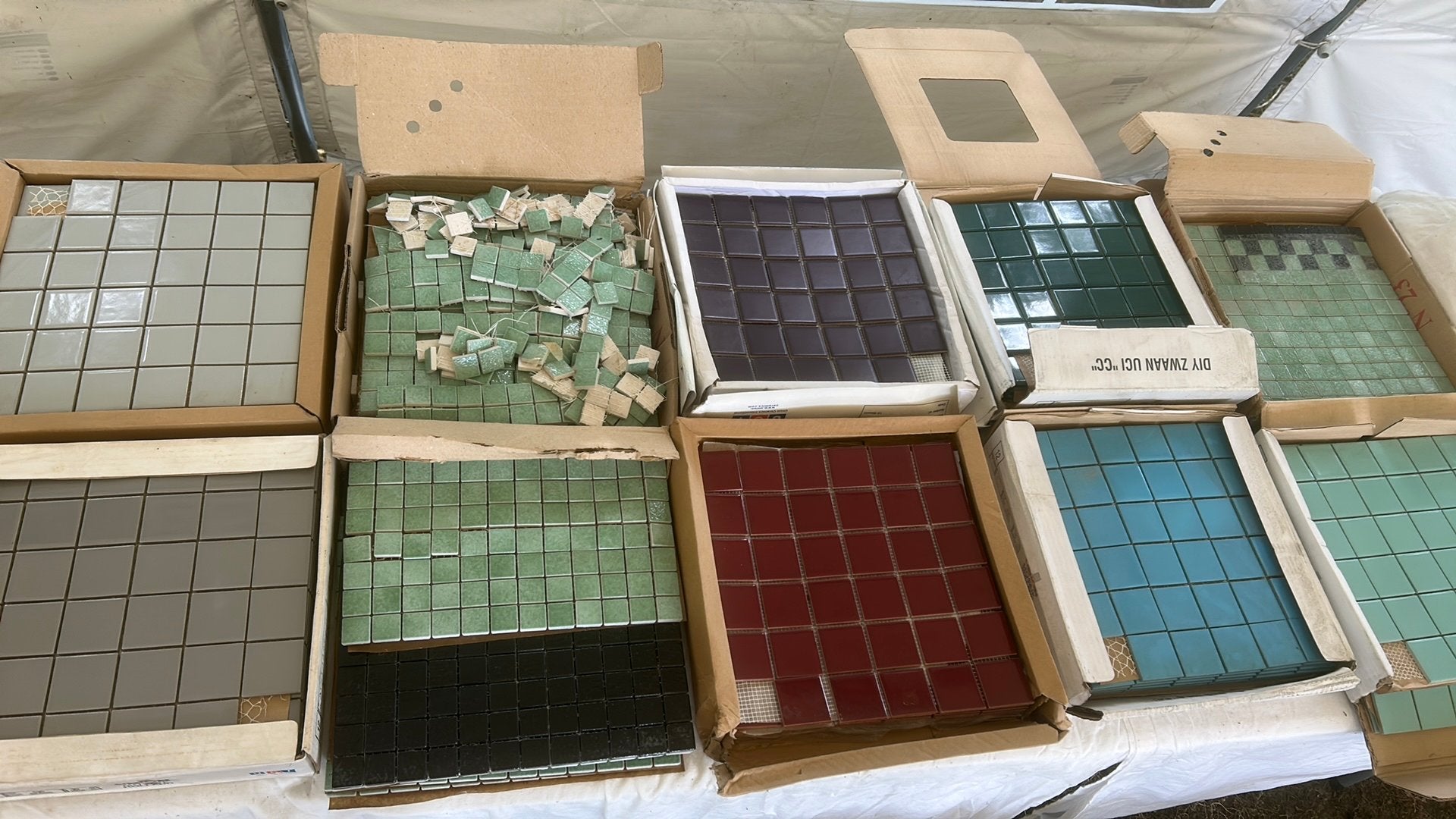 10 dozen wand tegels ruim 7m2, Ophalen, Zo goed als nieuw, Wandtegels, Keramiek