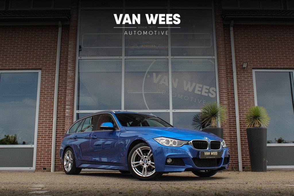 BMW 3-serie Touring 316i Limited Series M Sport | NL auto |, Gebruikt, 4 cilinders, Blauw, Alcantara