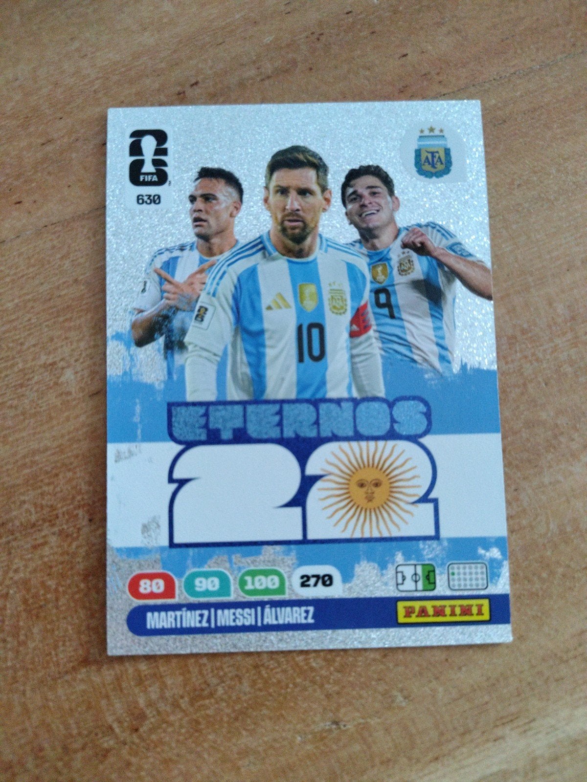 FIFA World Cup 2026 Adrenalyn XL Panini kaart Messi, Verzamelen, Ophalen, Zo goed als nieuw, Buitenlandse clubs, Spelerskaart