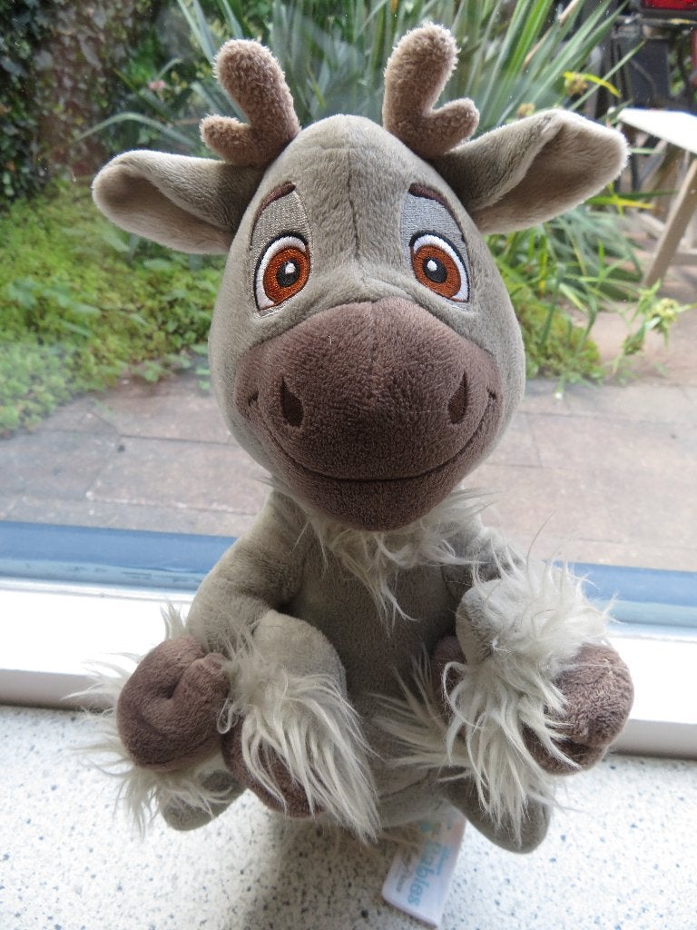 Disney Parks Frozen Baby Sven Reindeer Plush Baby Babies, Ophalen of Verzenden, Zo goed als nieuw, Overige typen