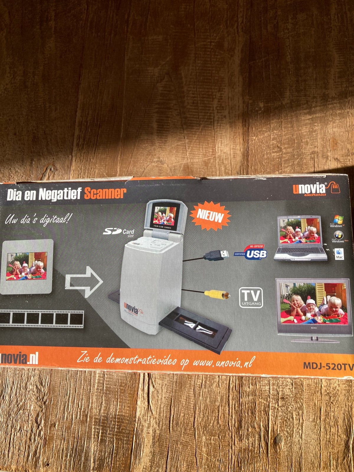 Digitale Dia en Negatief Scanner, Ophalen, Nieuw