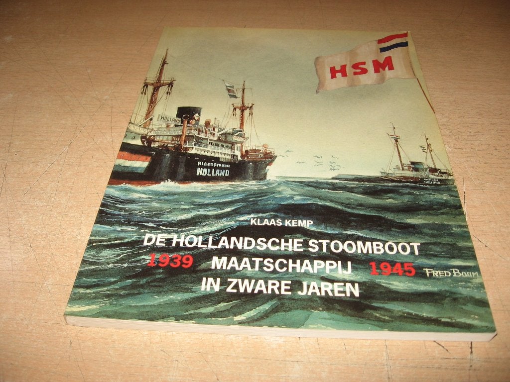 Klaas Kemp    De Hollandsche Stoomboot Maatschappij in Zware, Ophalen of Verzenden, Zo goed als nieuw, Boek of Tijdschrift