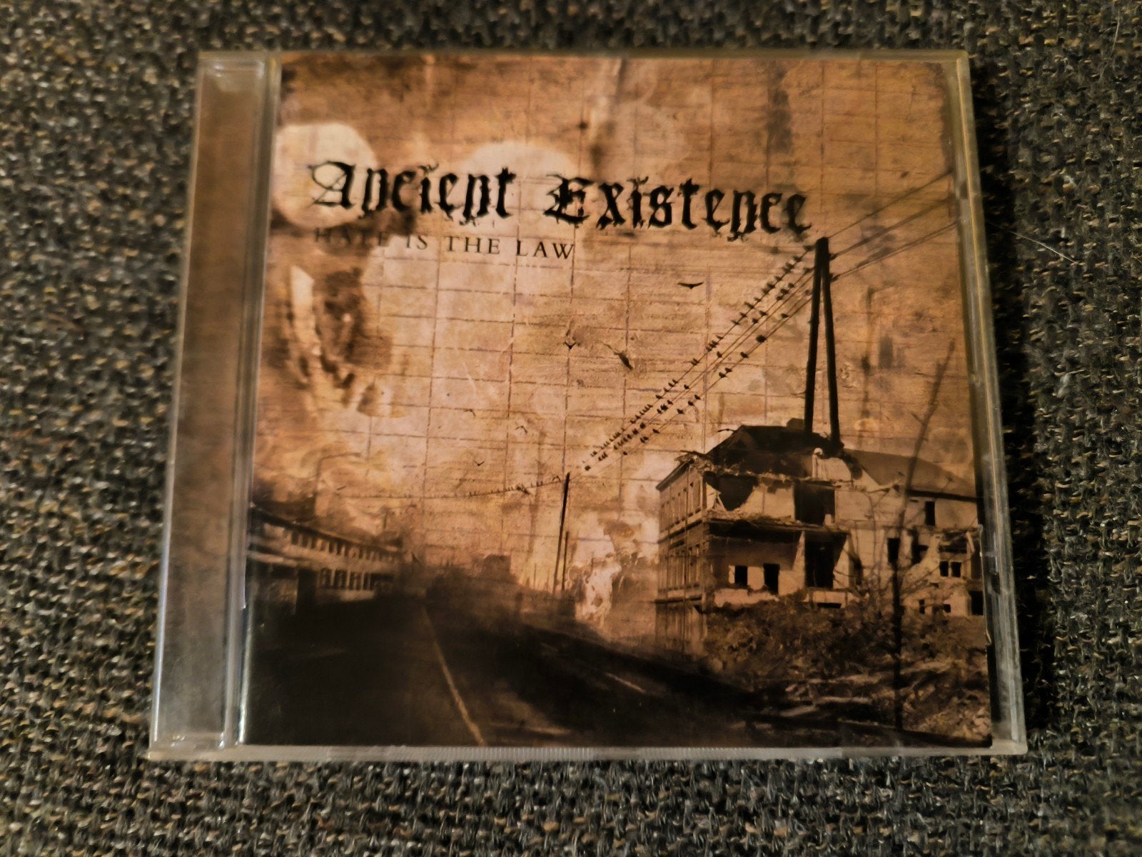 Ancient Existence - Hate Is The Law (cd) Death Metal, Ophalen of Verzenden, Gebruikt