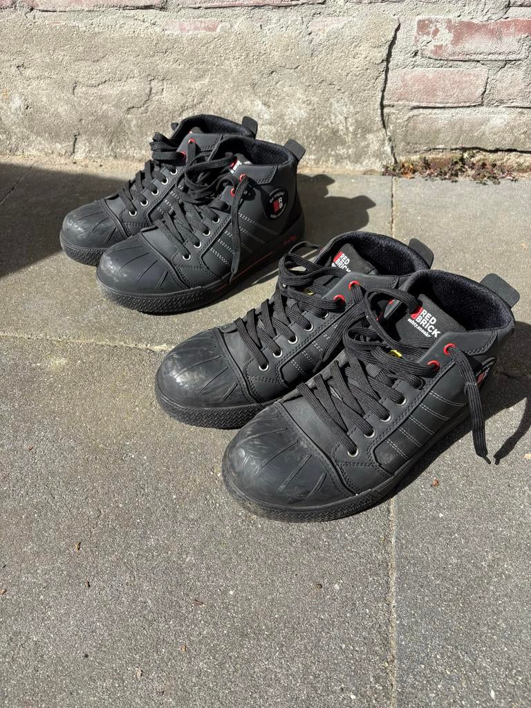 Red Brick Champ High S3 veiligheidssneakers maat 41, Ophalen of Verzenden, Gedragen, Zwart, Werkschoenen