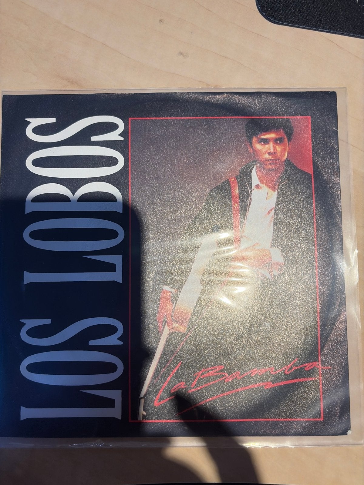 Los Lobos - La Bamba 7 inch single (1987), Gebruikt, Filmmuziek en Soundtracks, Originele persing, 7 inch