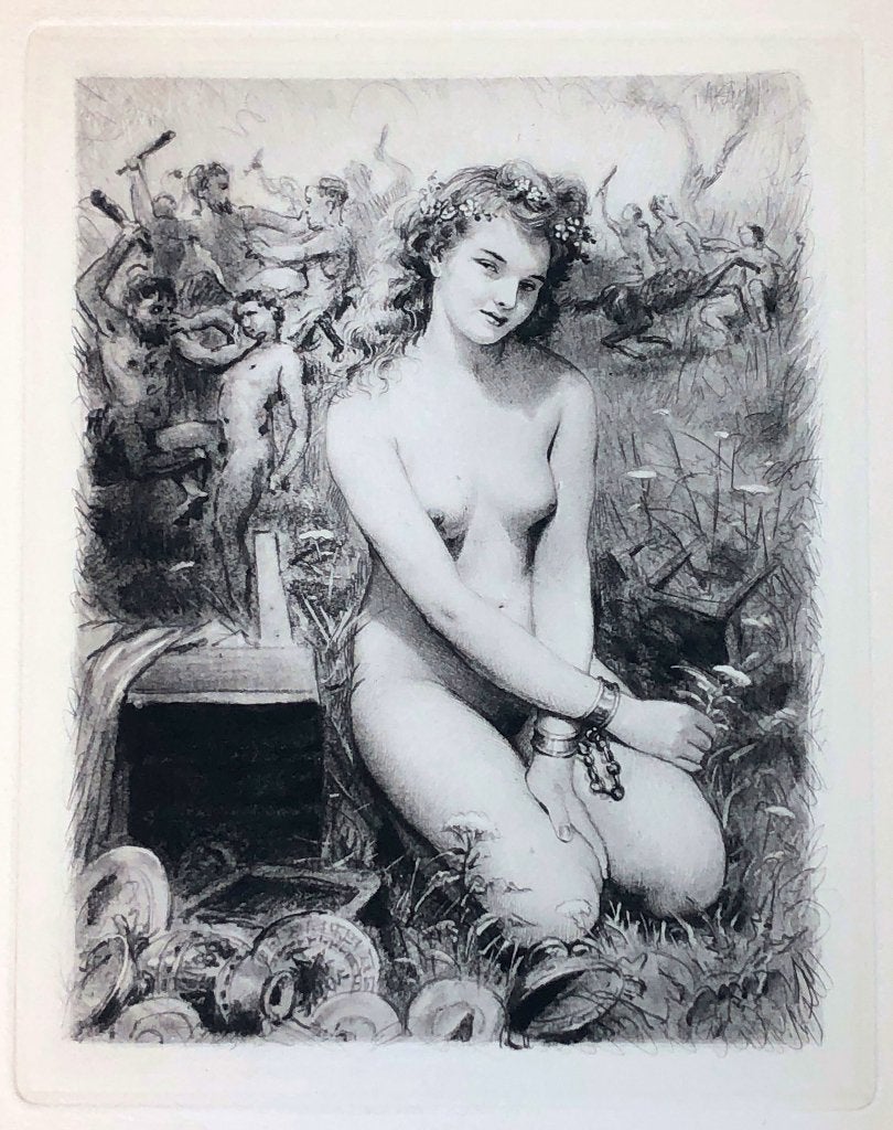 Mooie kunst v/h Grafiekkabinet Paul-Émile Bécat, Ophalen of Verzenden