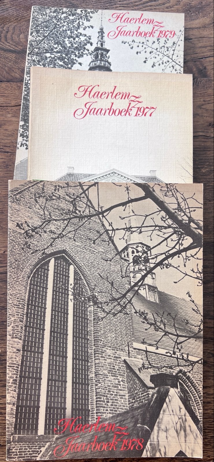 Haarlem Jaarboeken 1977, 1978, 1979 - Historische Uitgaven, Ophalen, Gelezen, Overige typen