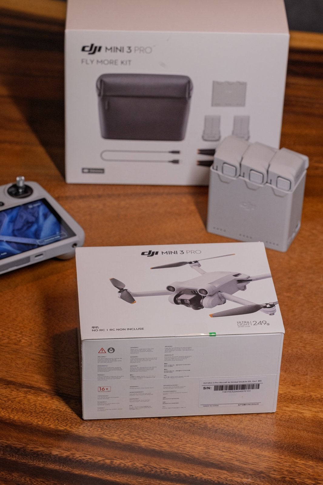 DJI Mini 3 Pro Fly More, Ophalen, Return to Home, 30 tot 45 minuten, Cameradrone