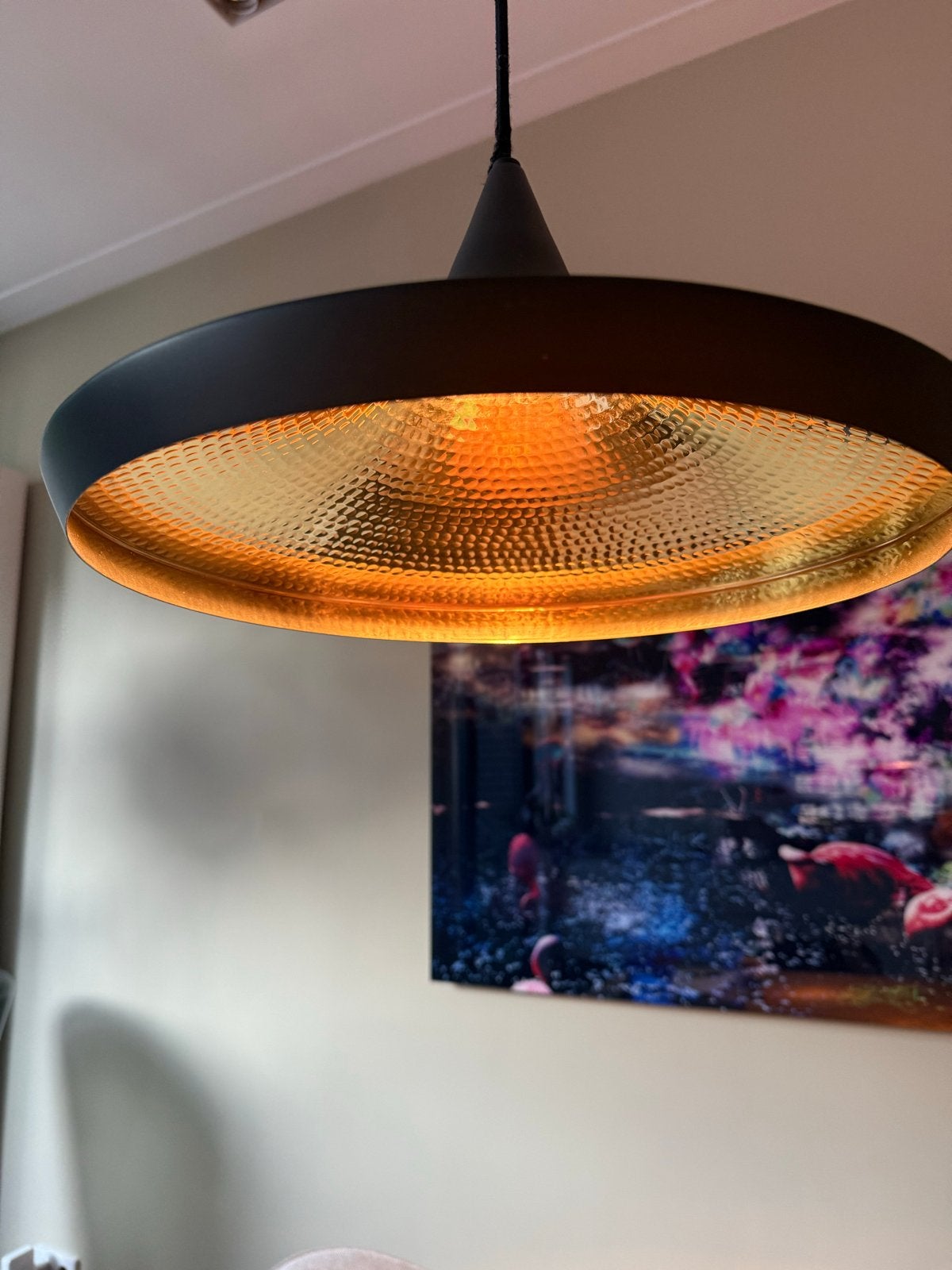 5 Tom Dixon Beat lampen - Zwart/Goud, Ophalen of Verzenden, Zo goed als nieuw, Metaal