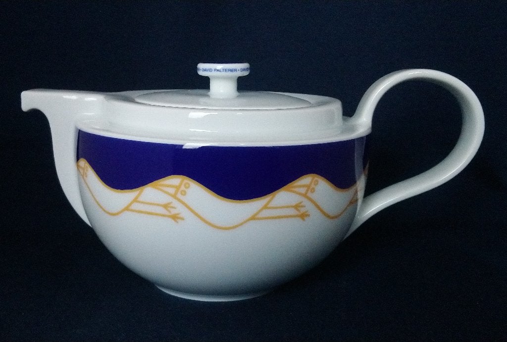 Arzberg Flying Object (David Palterer) - theepot, Huis en Inrichting, Keuken | Servies, Arzberg, Ophalen of Verzenden, Zo goed als nieuw