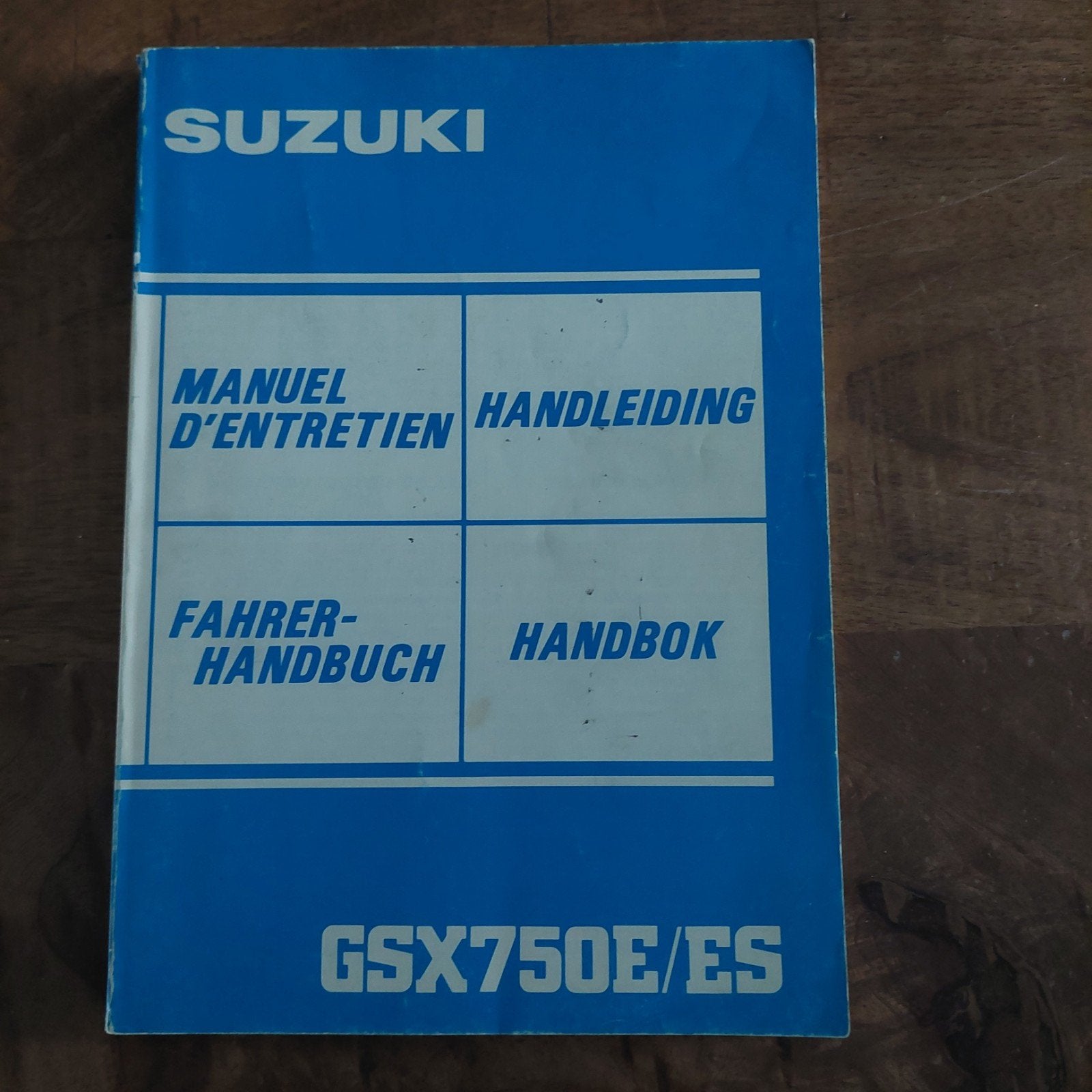Suzuki GSX750E/ES Handleiding / Werkplaatshandboek, Ophalen of Verzenden