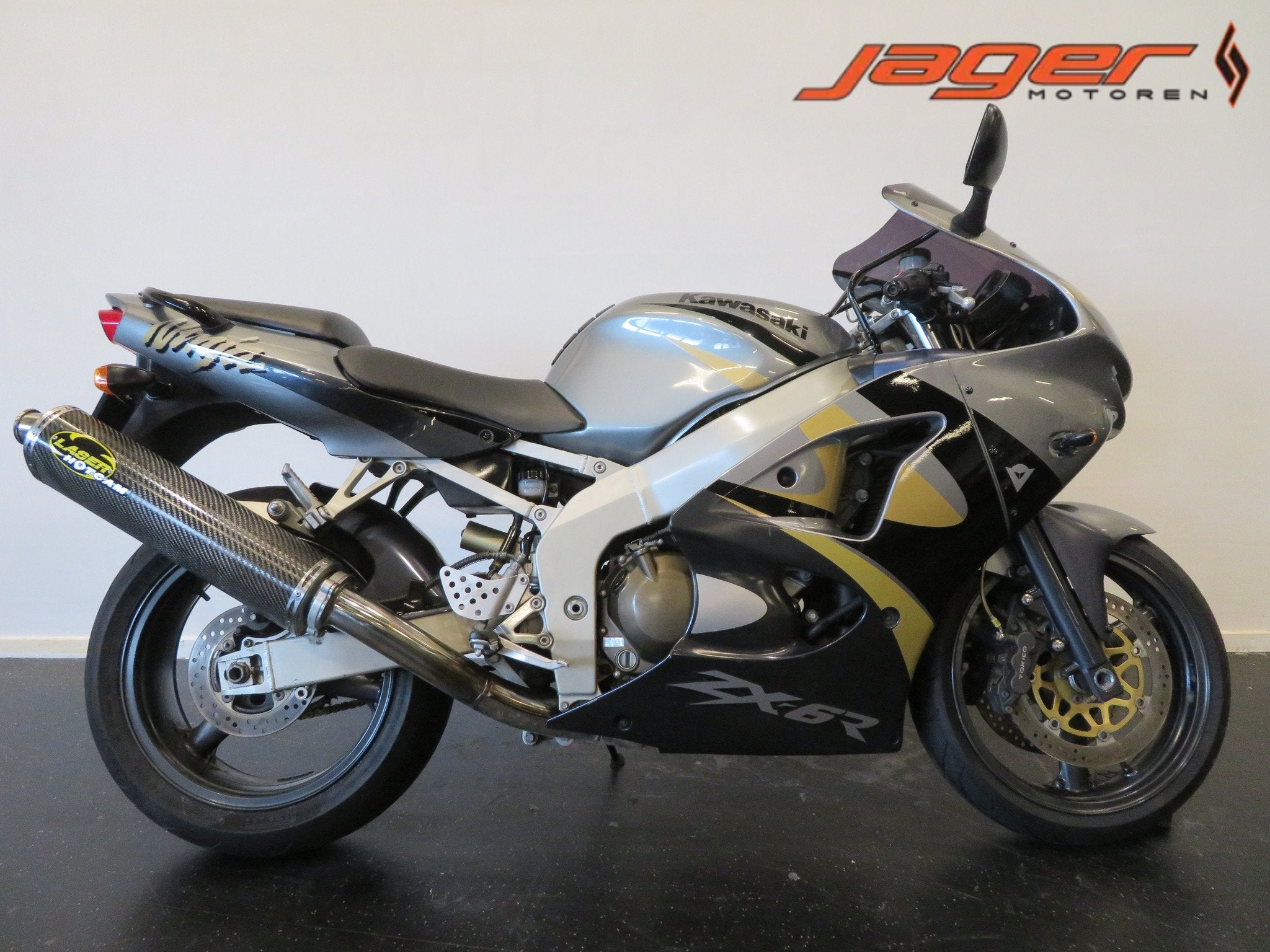 Kawasaki NINJA ZX-6R ZX6R SPORTDEMPER! (bj 1999), Motoren, Bedrijf, Super Sport, 600 cc