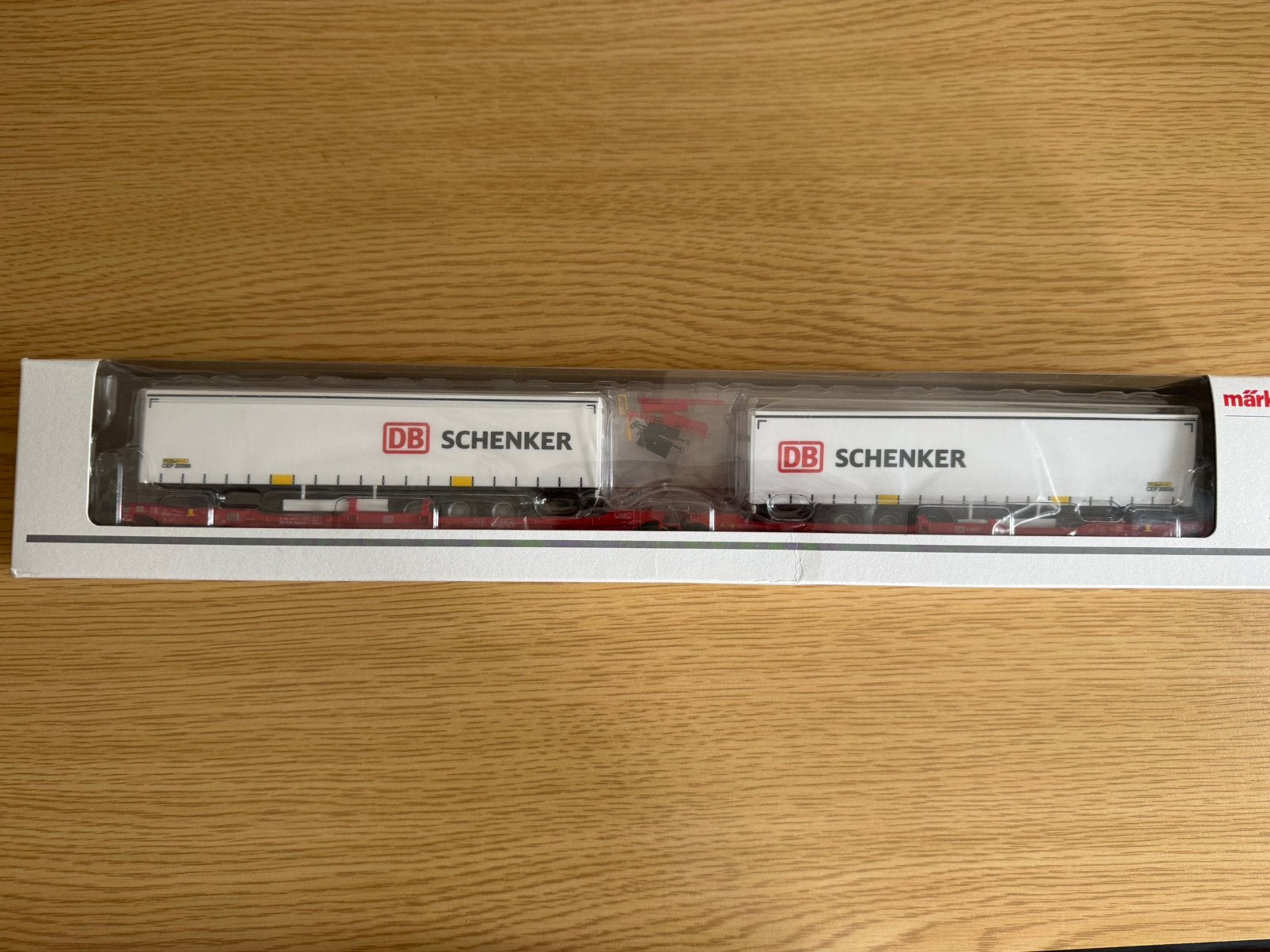 Marklin 47470 kuileagens doppelwagens, Ophalen of Verzenden, Zo goed als nieuw, Wisselstroom, Märklin