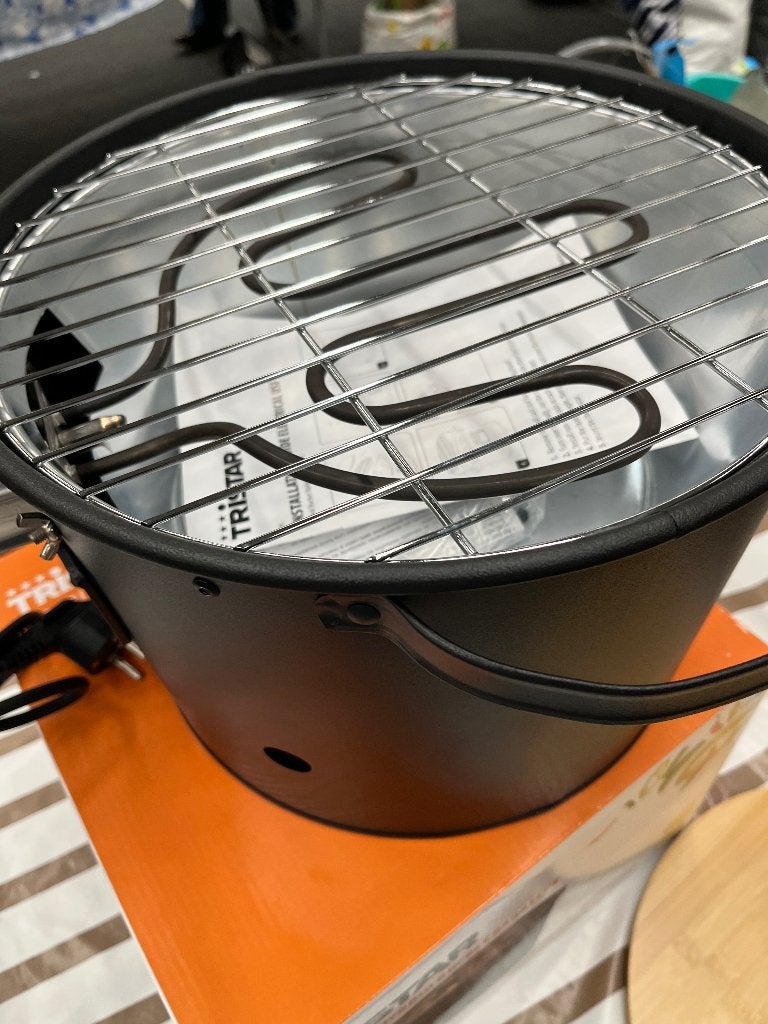 Elektrische/houtskool BBQ, Ophalen of Verzenden, Nieuw, Tristar