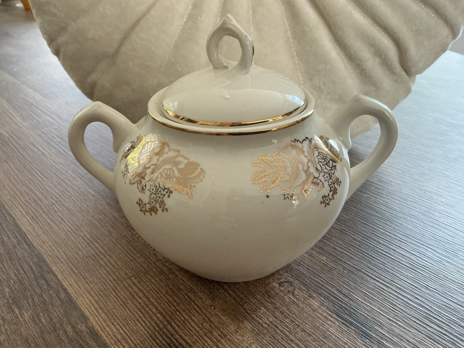 Antieke Boch Frères La Louvière suikerpot jaren20/30, Ophalen of Verzenden
