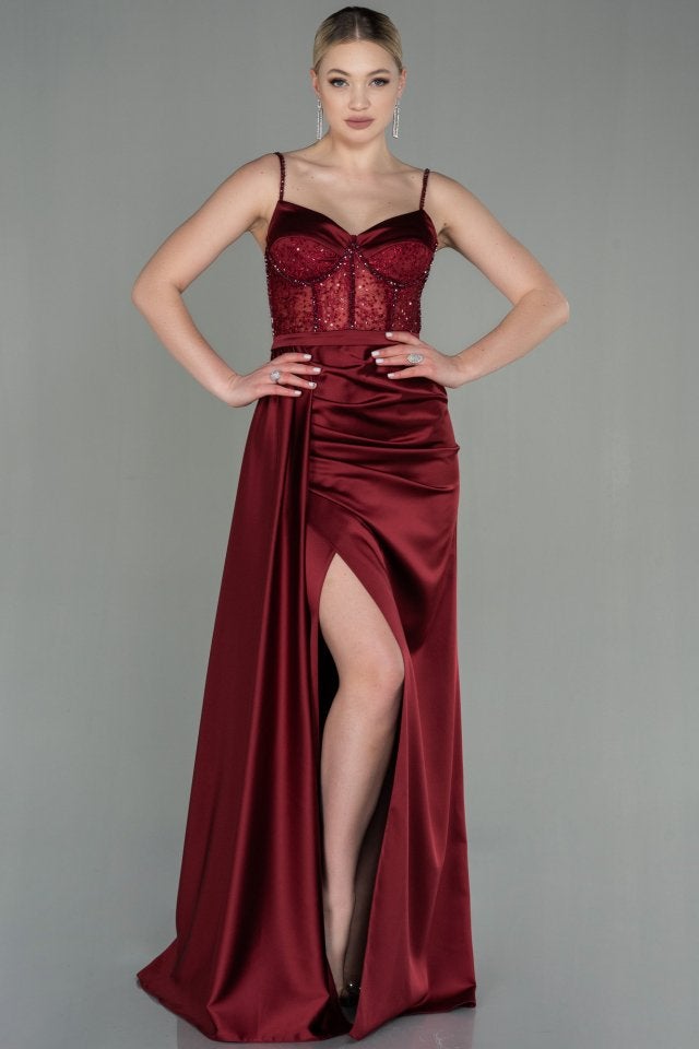 Nieuwe Avondjurk - Bordeauxrood & Smaragdgroen - Maat 38, Kleding | Dames, Maat 38/40 (M), Nieuw, Ophalen of Verzenden, Rood