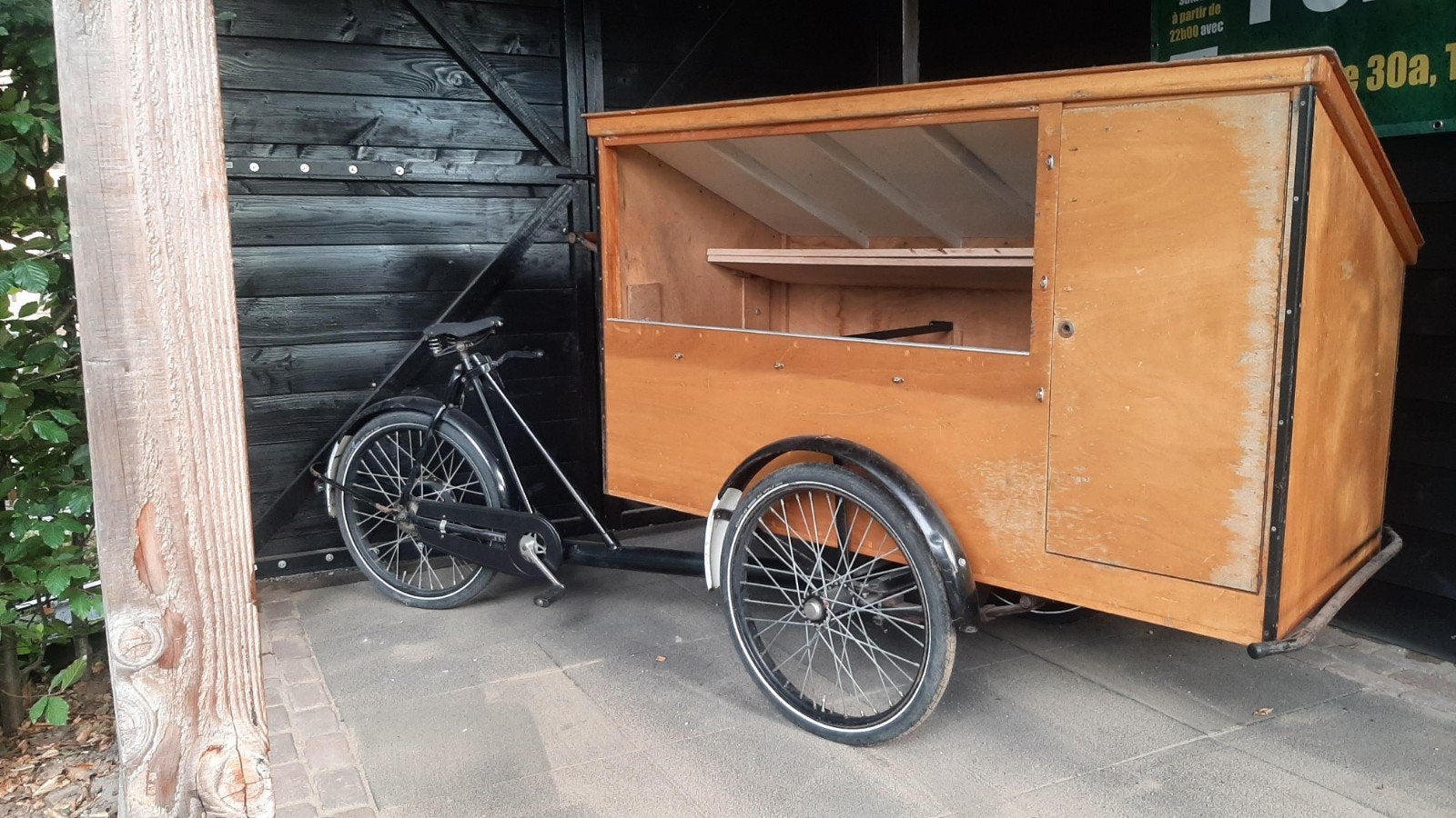 gazelle bakkersfiets plaatje!!, Fietsen en Brommers, Ophalen, Gazelle, Jaren '20 of ouder