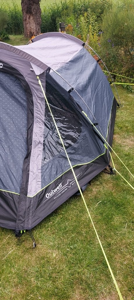 tent Outwell Earth 2, Caravans en Kamperen, Tenten, Ophalen, Zo goed als nieuw, Tot en met 2