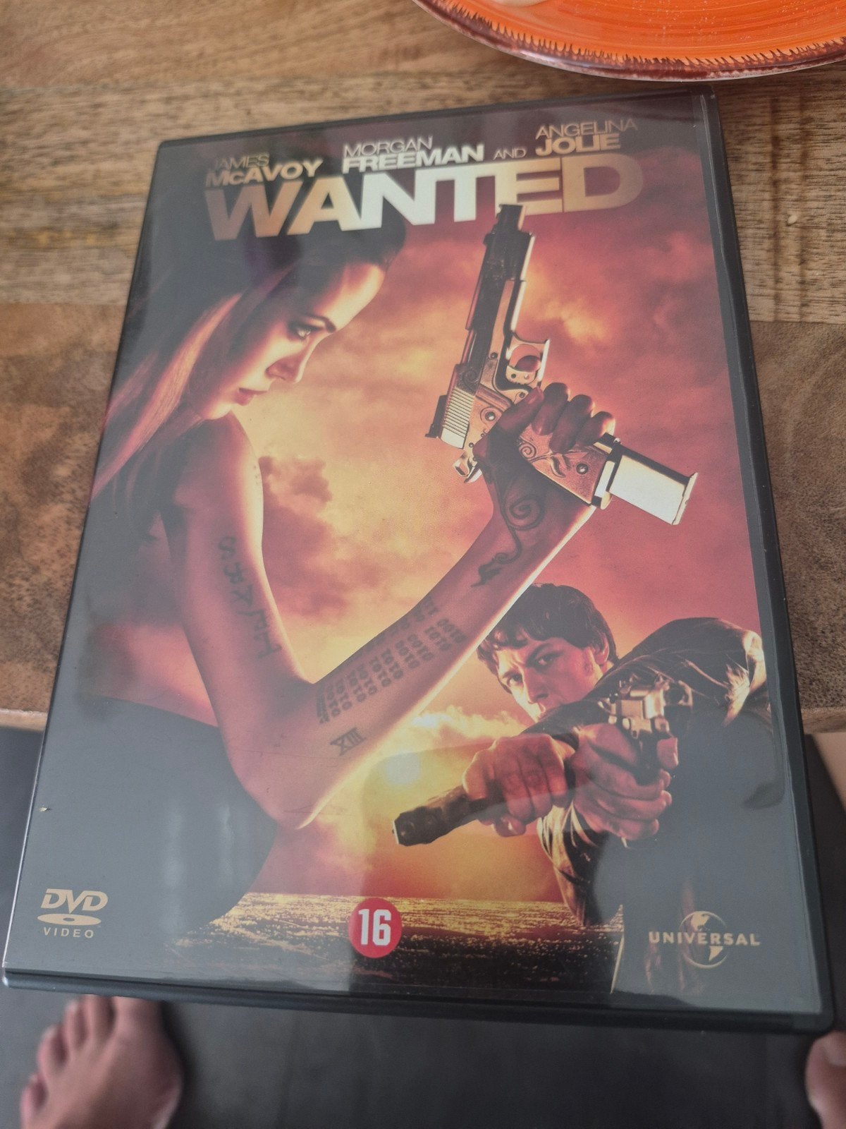 Wanted DVD - Actiethriller met Angelina Jolie, Nederlands, Vanaf 16 jaar, Actiethriller, Ophalen of Verzenden
