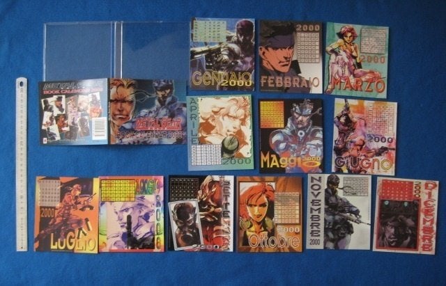 Metal Gear Solid promo Kaart Cards, Flyer, Press Kit, Poster, Avontuur en Actie, Vanaf 18 jaar, 1 speler, Ophalen of Verzenden