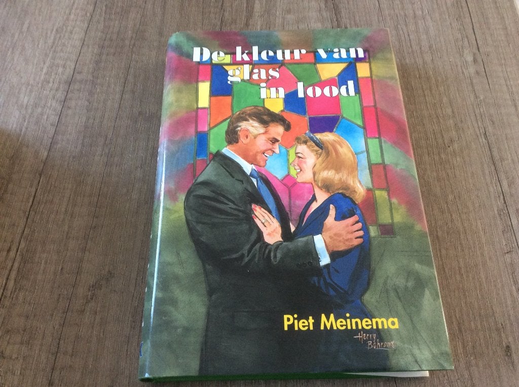 Piet Meinema - De kleur van glas in lood, Ophalen of Verzenden, Gelezen, Piet Meinema