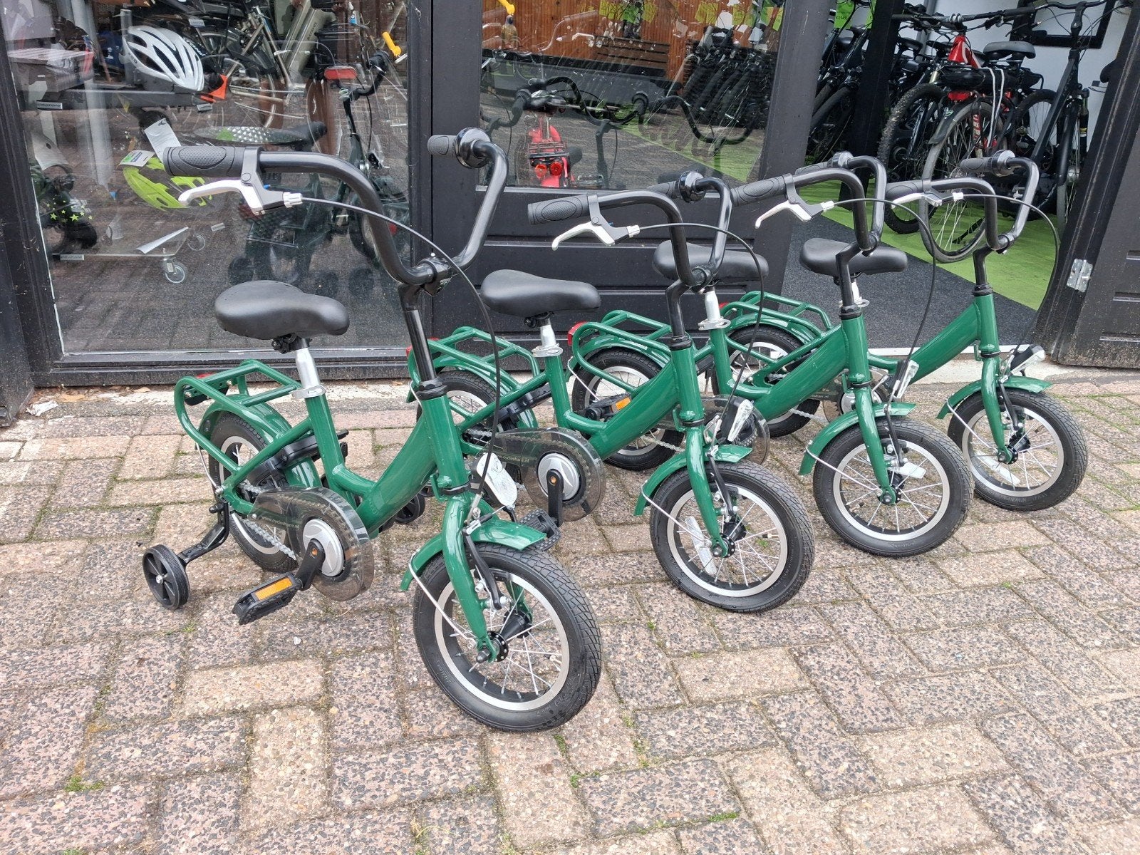 kinderfiets 12 inch met zijwielen nieuw, Ophalen, Nieuw, Minder dan 16 inch