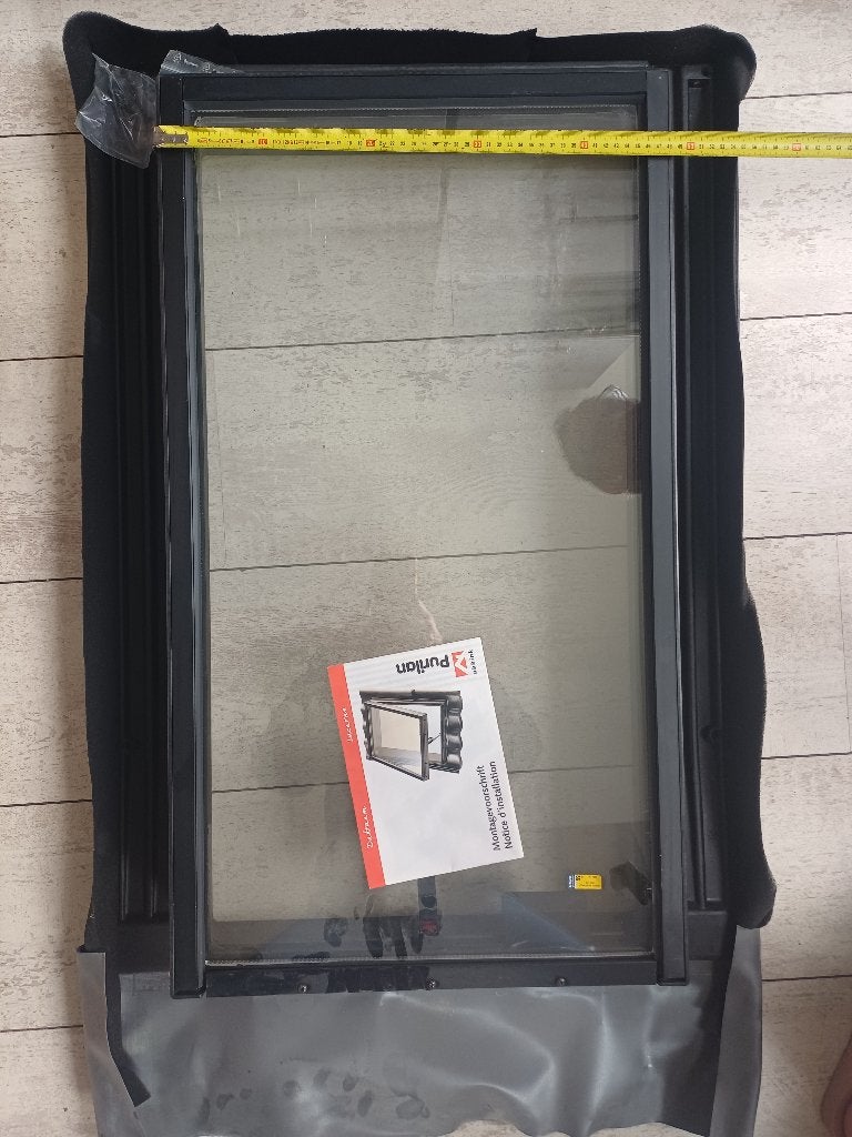 Dakraam Purilan dubbel glas, Doe-het-zelf en Verbouw, Glas en Ramen, Ophalen, Minder dan 80 cm, 80 tot 120 cm, Nieuw