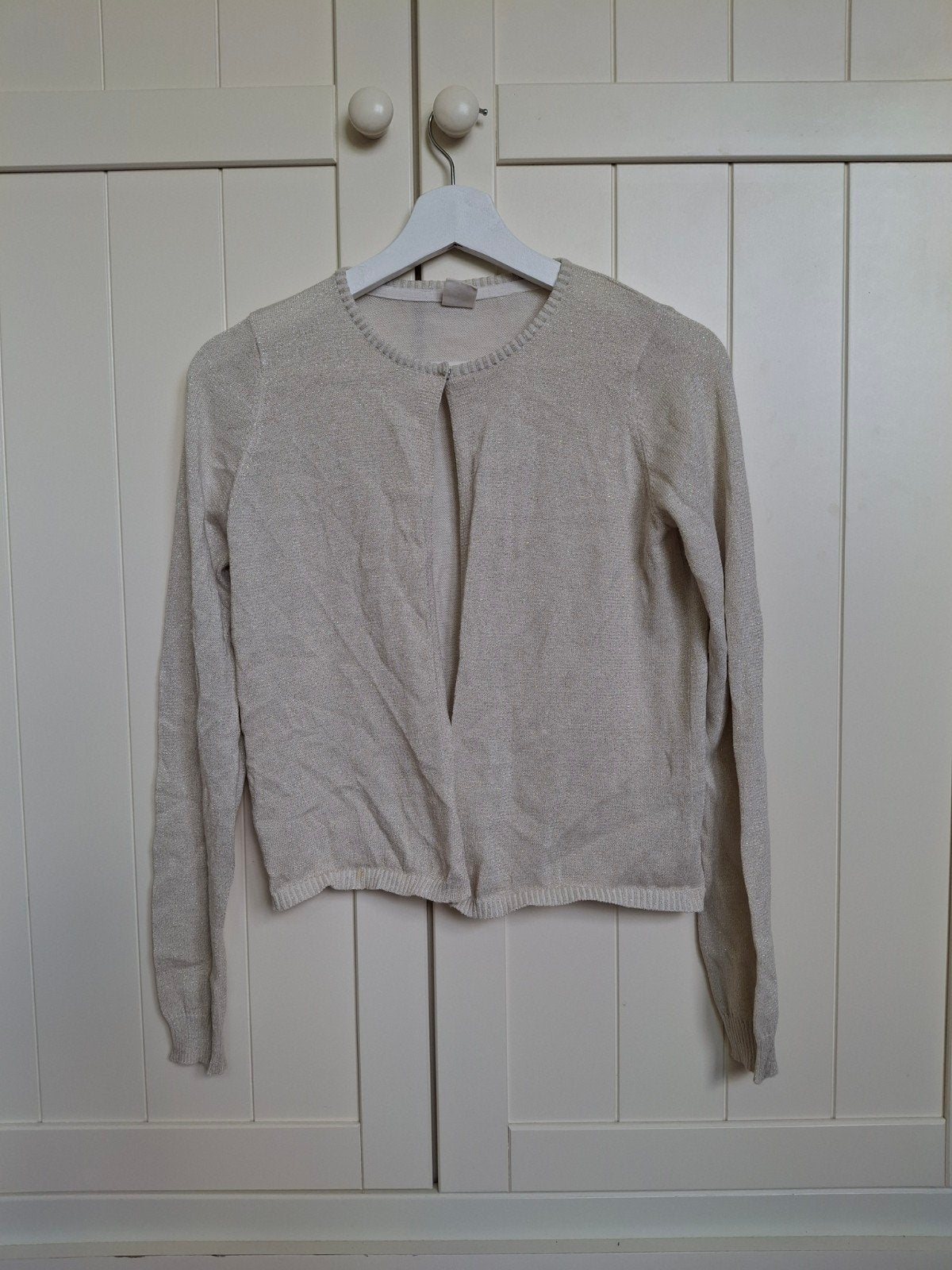Kinder glitter vestje - HEMA - Maat 158/164, Meisje, Trui of Vest, Ophalen of Verzenden, Zo goed als nieuw