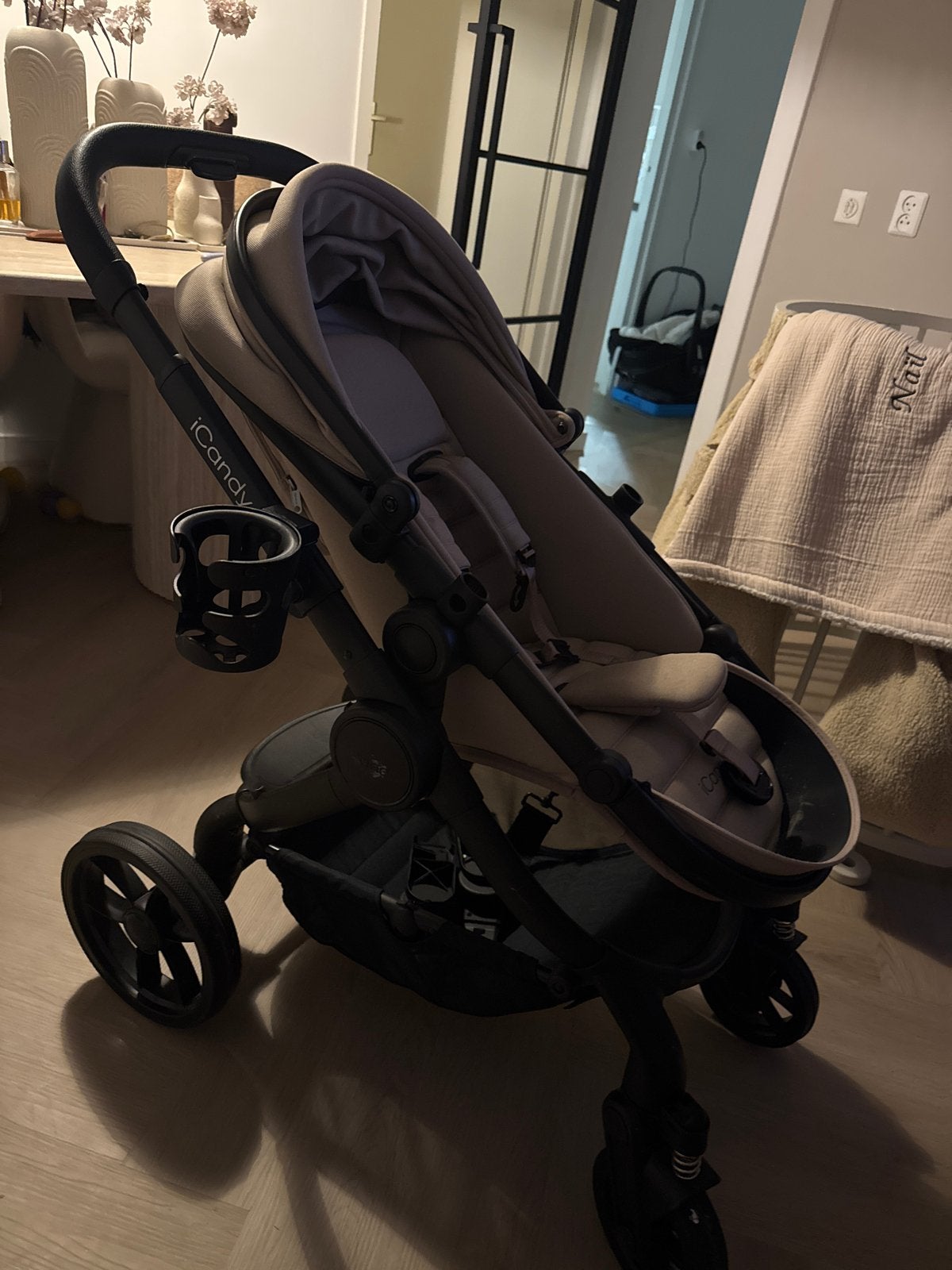 ICandy Peach 7 Kinderwagen 2-in-1 - Cookie, Gebruikt, Combiwagen, Met reiswieg, Ophalen