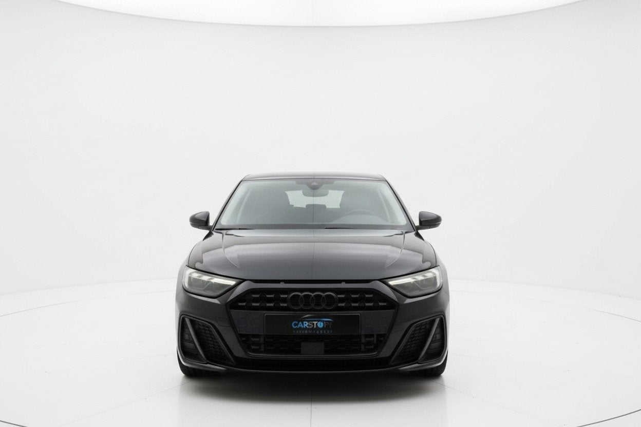Audi A1 Sportback 35 TFSI S LINE VIRTUAL SFEERVERLICHTING, Auto's, Audi, Stof, Zwart, 4 cilinders, 150 pk