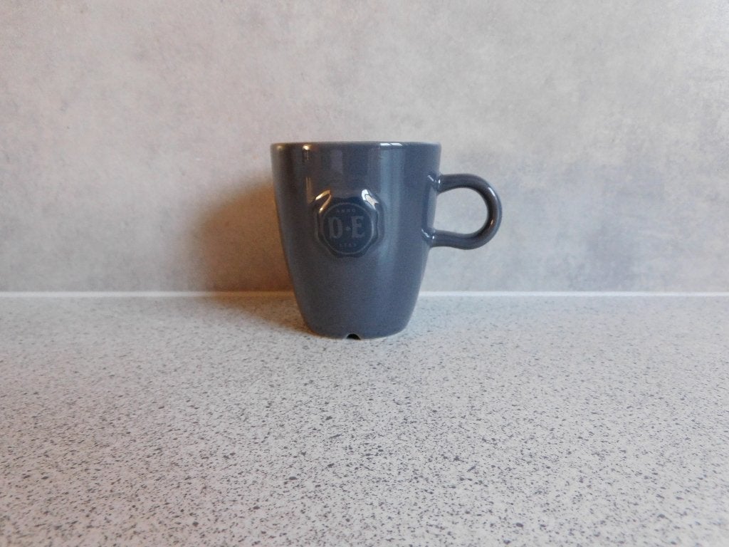 Senseo Mok Antraciet Zegel Mosa Douwe Egberts, Ophalen of Verzenden, Zo goed als nieuw, Overige stijlen, Kop(pen) en/of Schotel(s)