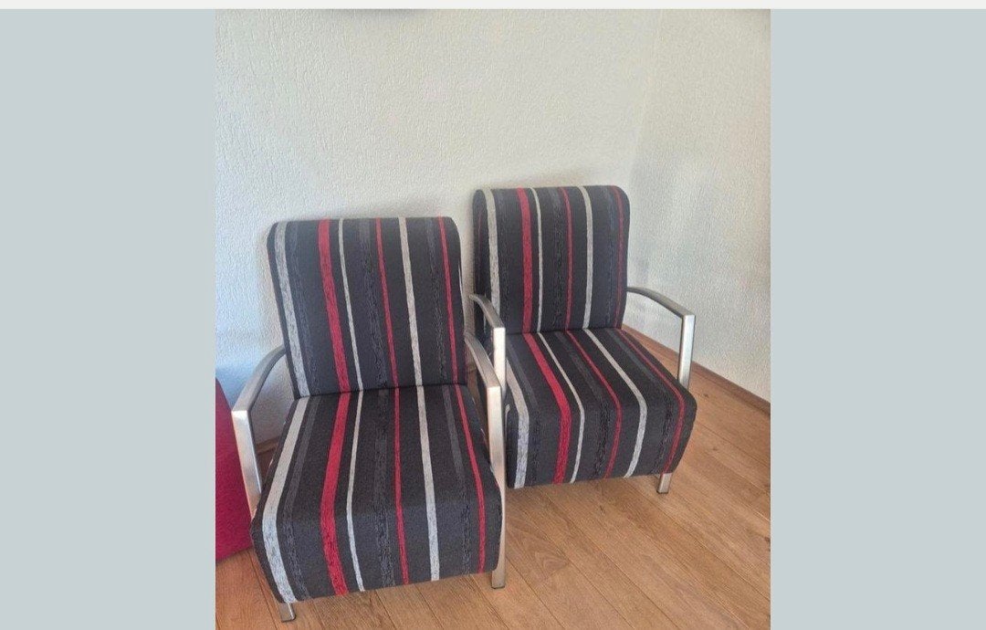Fauteuils Jame, Huis en Inrichting, Fauteuils, Ophalen of Verzenden, Gebruikt, 75 tot 100 cm, 50 tot 75 cm