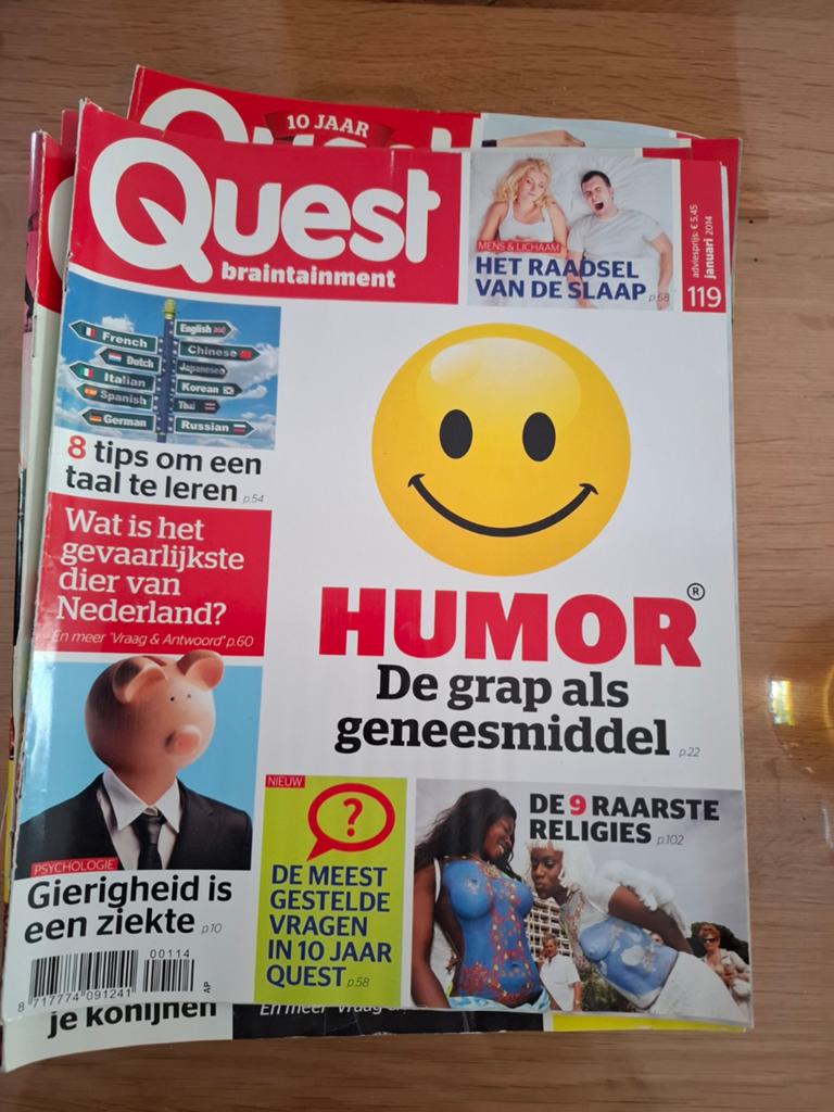 Jaargang Quest 2014, Ophalen of Verzenden, Wetenschap en Natuur