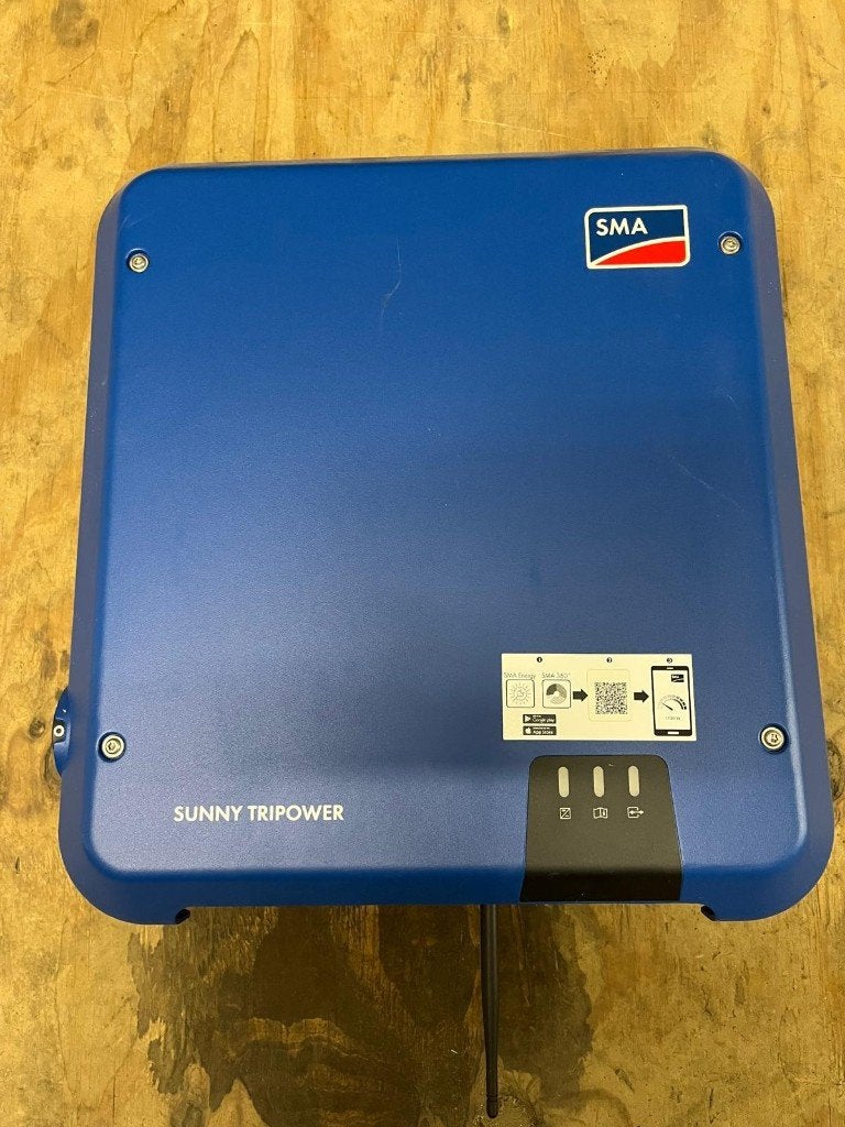 SMA zonnepanelen omvormer, Ophalen, Gebruikt