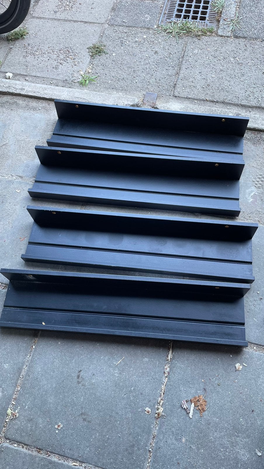 Ikea plank mosslanda zwart, Doe-het-zelf en Verbouw, Platen en Panelen, Ophalen, Zo goed als nieuw