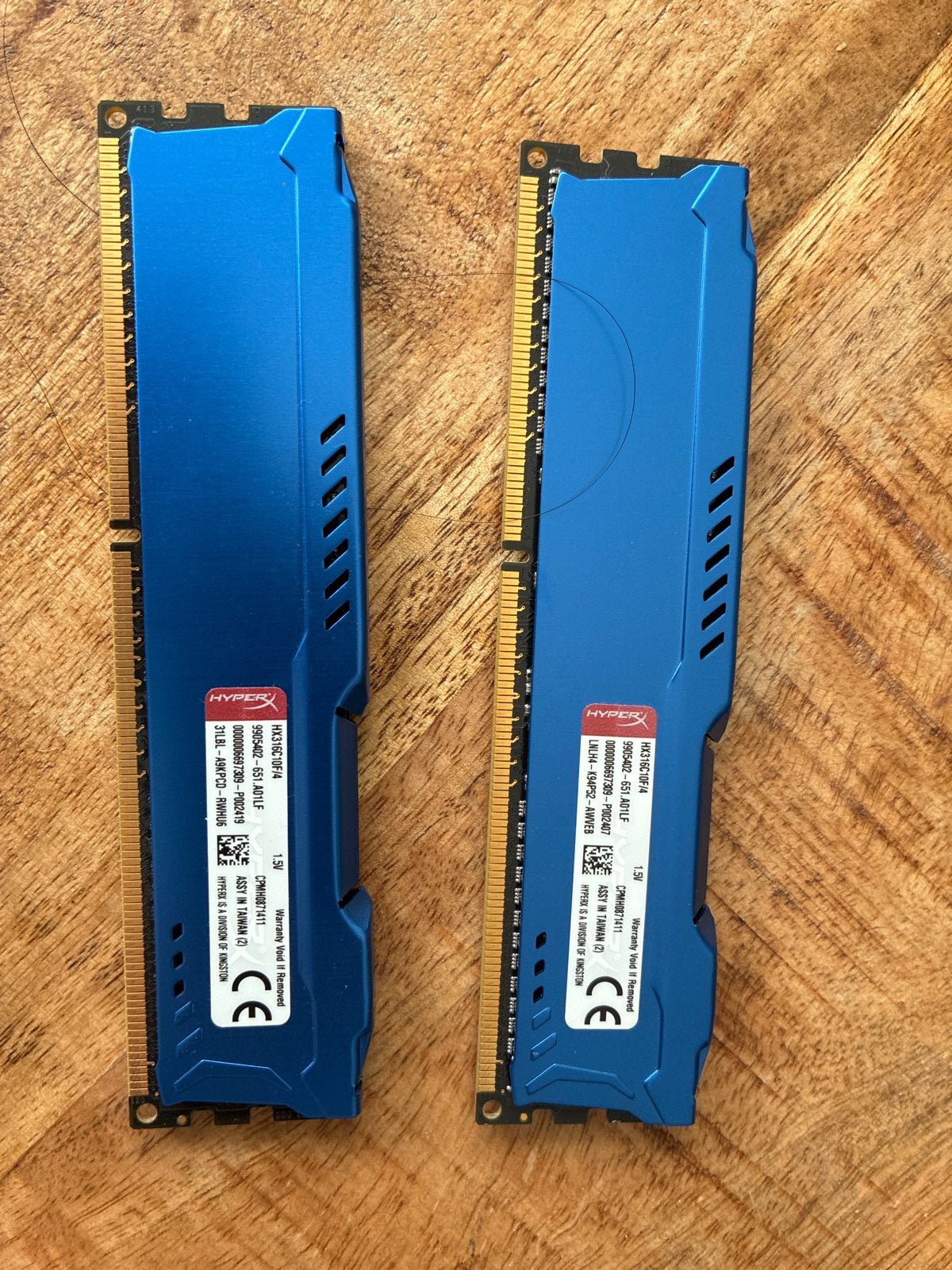 HyperX Fury DDR3 RAM 16GB (2x8GB) 1866MHz, Computers en Software, RAM geheugen, Server, DDR3, Ophalen of Verzenden, Zo goed als nieuw