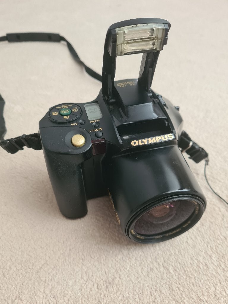 Olympus IS-100s camera, Ophalen, Gebruikt, Spiegelreflex, Olympus