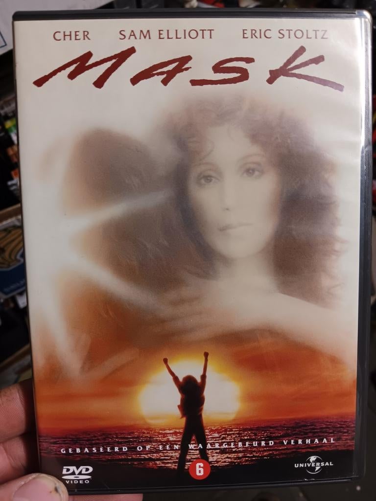 MASK dvd Cher nieuw, Alle leeftijden, Ophalen of Verzenden, Zo goed als nieuw, Overige genres