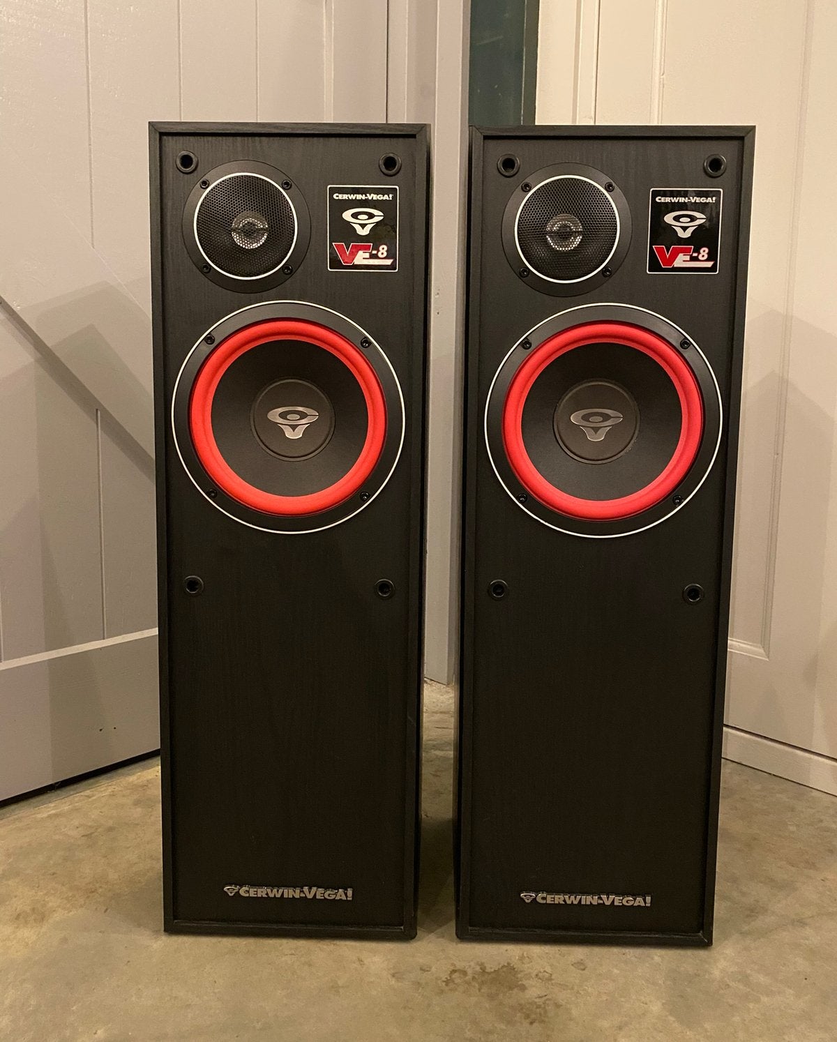 Cerwin vega! | VE-8 | luidsprekers | topstaat, Audio, Tv en Foto, Gebruikt, I, I, I