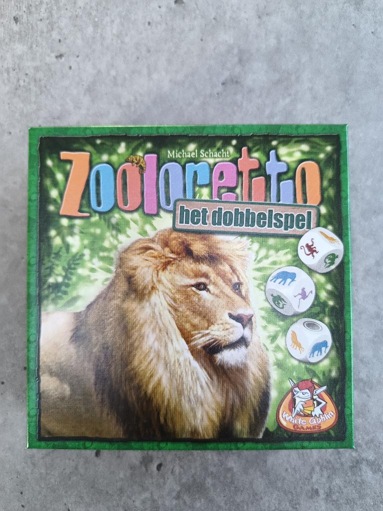 Zooloretto het dobbelspel White Goblin Games, Hobby en Vrije tijd, Een of twee spelers, Ophalen of Verzenden, Gebruikt, White goblin games
