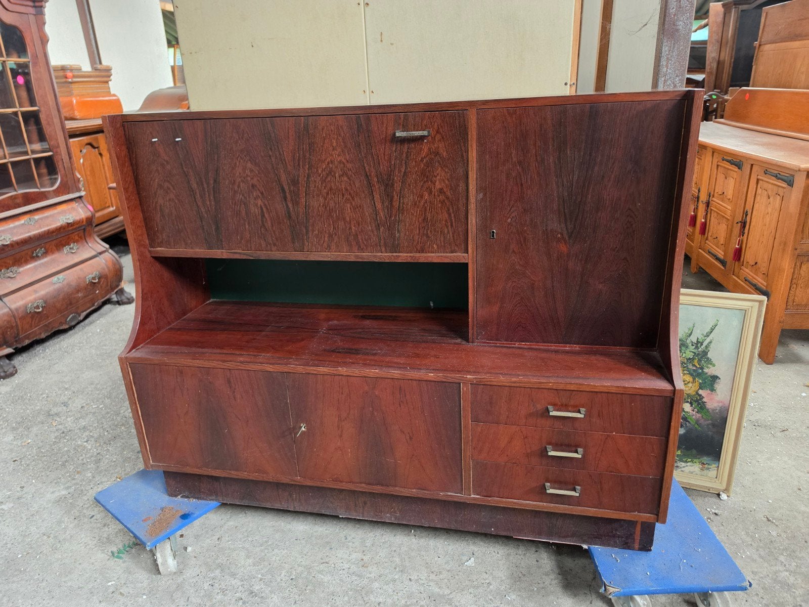 vintage buffet kastje jaren 60, Gebruikt, Minder dan 100 cm, 25 tot 50 cm, 50 tot 100 cm