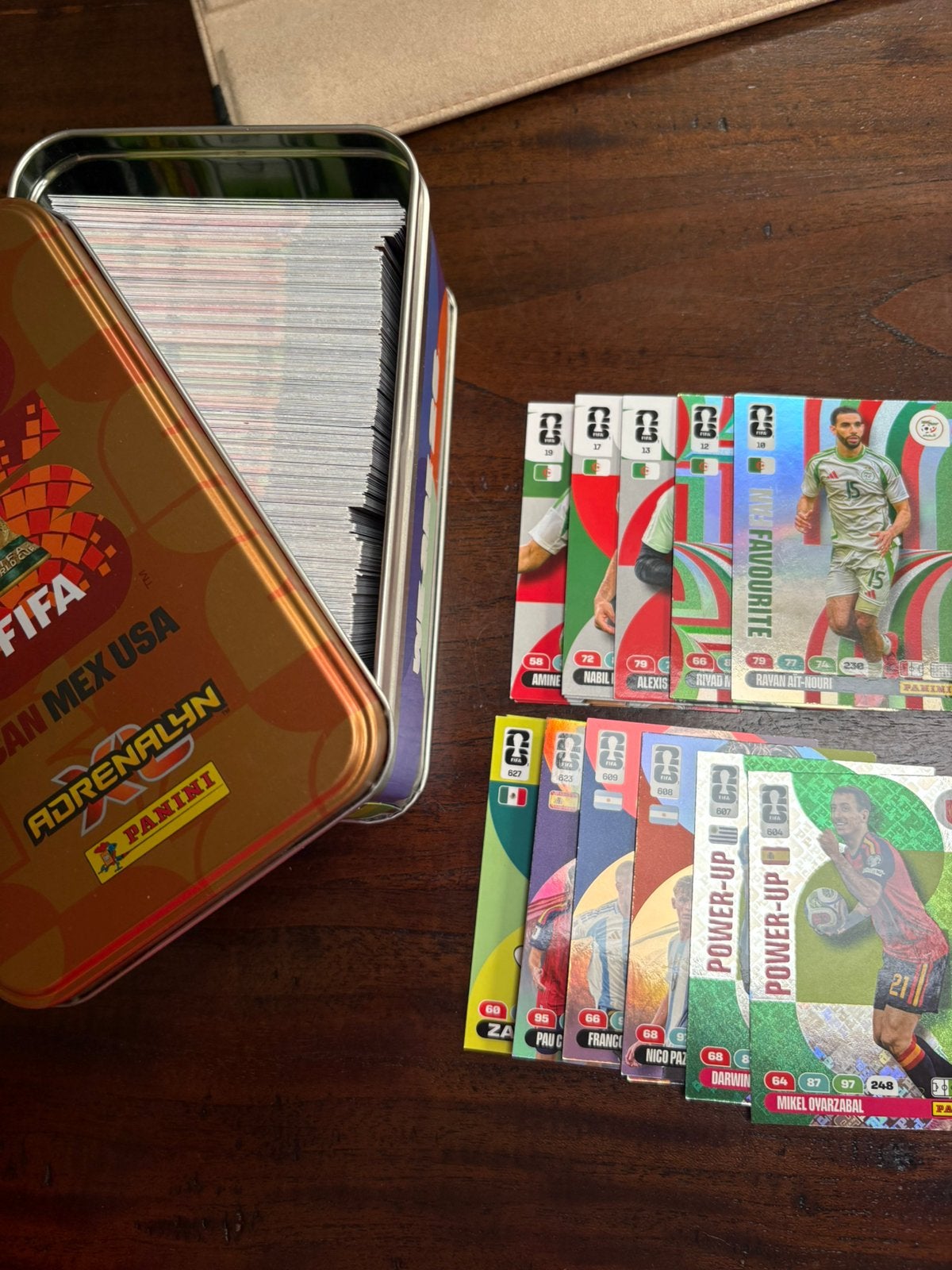 PANINI WK 2026 dubbele voetbalkaarten, Verzenden, Zo goed als nieuw