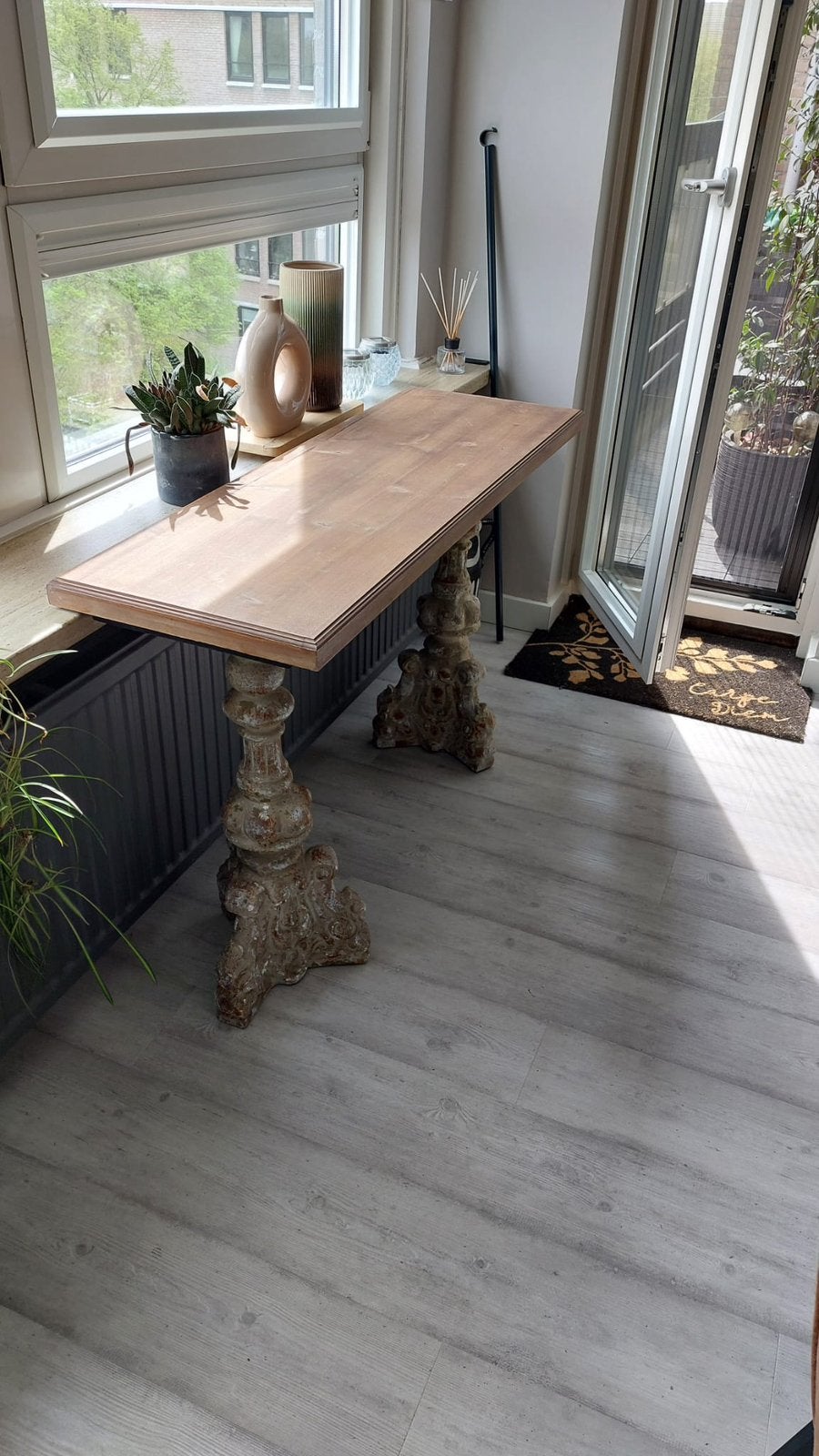 2 Mooie Side tables in barokstijl, Huis en Inrichting, Tafels | Sidetables, Ophalen, Barok, 100 tot 150 cm, Zo goed als nieuw